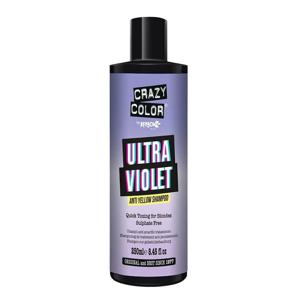 Crazy Color Ultraviolet Anti Yellow Shampoo 250ml