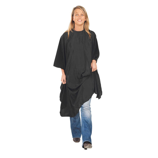 Sibel Stud Closure Cutting Cape, Black