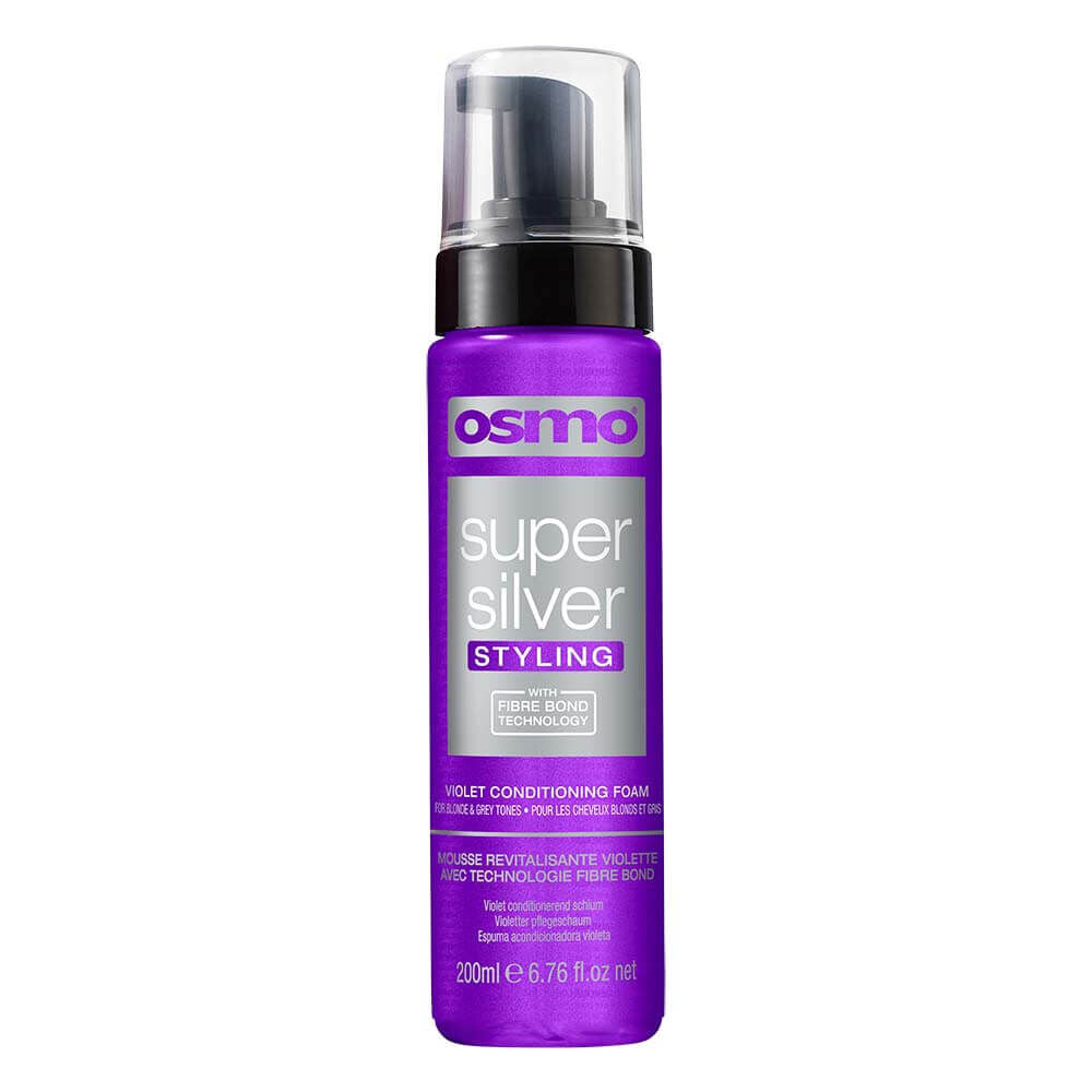 Osmo Super Silver Styling Violet Conditioning Foam 200ml