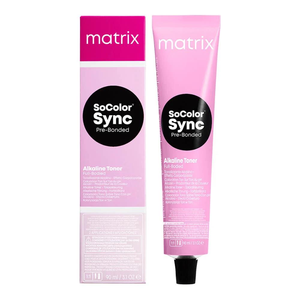 Matrix SoColor Sync Pre-Bonded Alkaline Toner, Cool Palette - 10V 90ml,