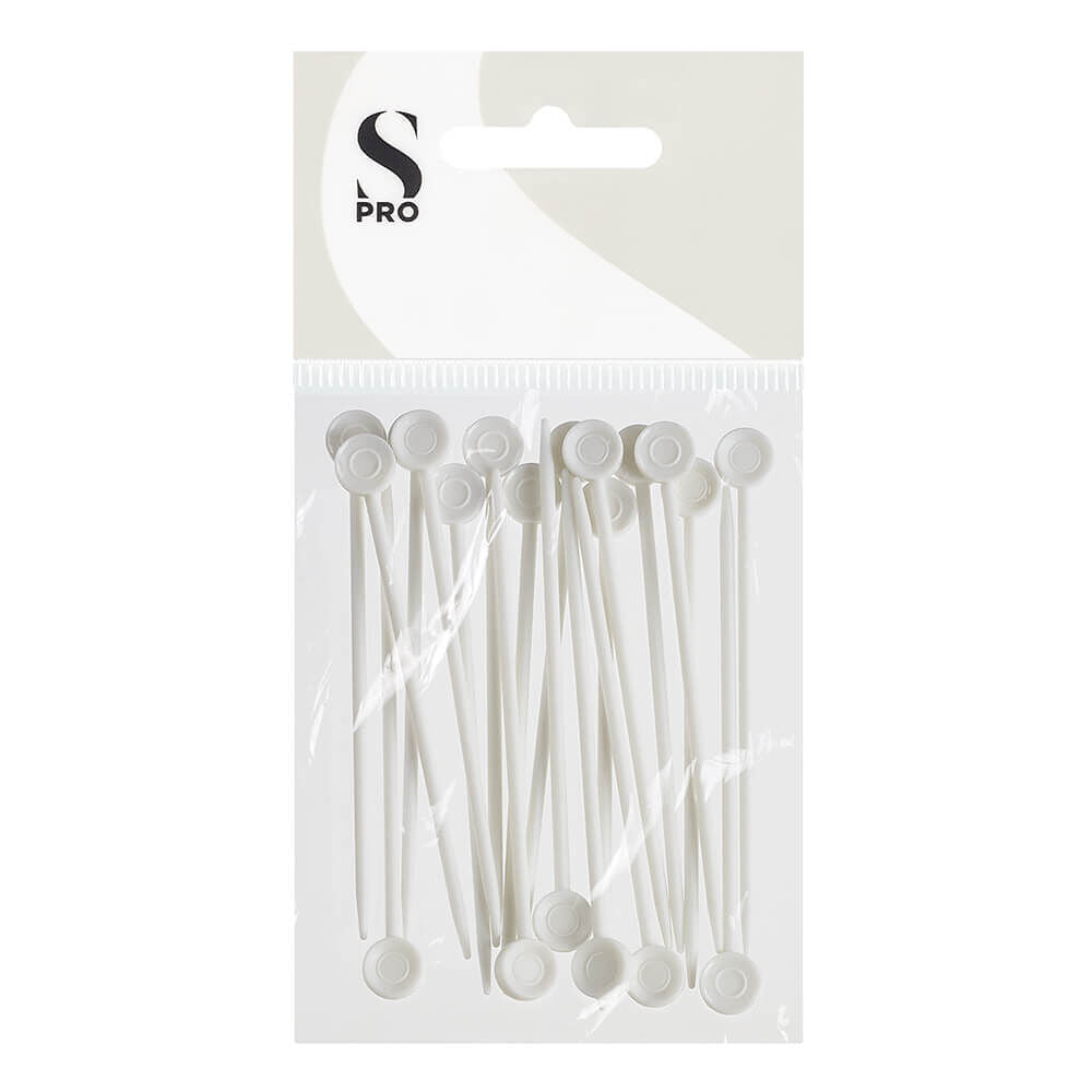 S-PRO Plastic Setting Roller Pins, Pack of 20,