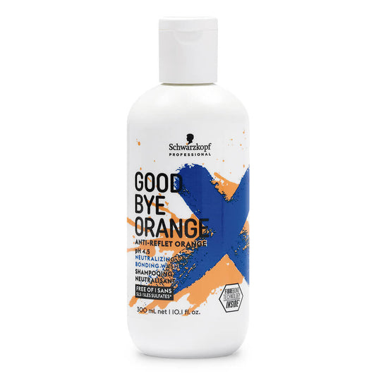 Schwarzkopf Professional Goodbye Orange Neutralizing Bonding Wash Shampoo 300ml,