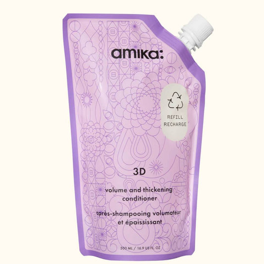 Amika 3D Thickening Conditioner 500Ml Pouch